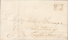 119691 1840 DORSET/'BLANDFORD PENNY POST' HAND STAMP (DT56).