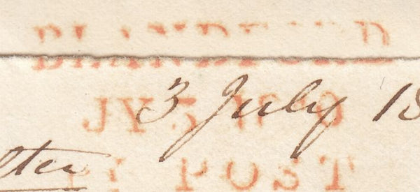 119691 1840 DORSET/'BLANDFORD PENNY POST' HAND STAMP (DT56).