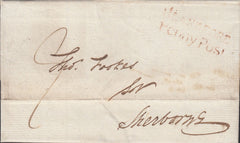 119693 1823 DORSET/'BLANDFORD PENNY POST' HAND STAMP (DT54).