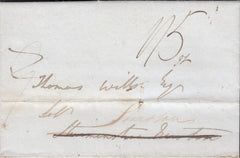 119701 1835 DORSET/'BLANDFORD PENNY POST' HAND STAMP (DT56).