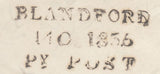 119702 1835 DORSET/'BLANDFORD PENNY POST' HAND STAMP (DT56).