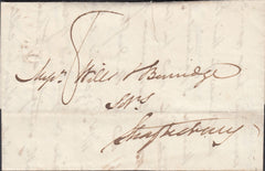 119703 1834 DORSET/'BLANDFORD PENNY POST' HAND STAMP (DT54).