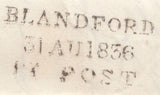 119714 1836 DORSET/'BLANDFORD PENNY POST' HAND STAMP (DT56).