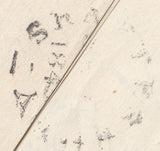 119717 1845 DORSET/1D PINK WRAPPER STURMINSTER TO SHAFTESBURY/'BLANDFORD PENNY POST' HAND STAMP (DT56).