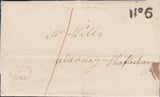 119722 1843 DORSET/'BLANDFORD PENNY POST' HAND STAMP (DT56).