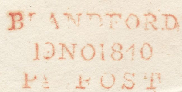 119724 1840 DORSET/'BLANDFORD PENNY POST' HAND STAMP (DT56).