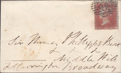 119920 PL.27 (SG29)(HC) ON COVER LONDON TO BROADWAY.