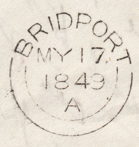 119956 1849 ENTIRE DORCHESTER TO BRIDPORT FINE PRINTED CONTENT AUCTION OF HOUSES AND LAND.
