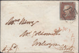 120035 1842 BASINGSTOKE MALTESE CROSS ON ENVELOPE TO WELWYN, HERTS.
