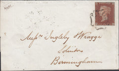 120054 PL.17 (SG8)(PG) ON MAIL WARWICK TO BIRMINGHAM WITH WARWICK MALTESE CROSS.
