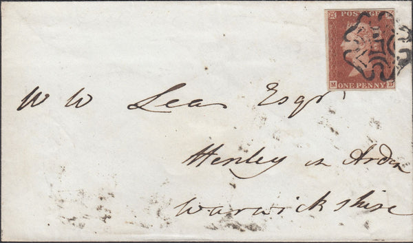 120065 PL.32 (SG8)(MD) ON COVER SOUTHAM TO HENLEY IN ARDEN WITH SOUTHAM MALTESE CROSS.