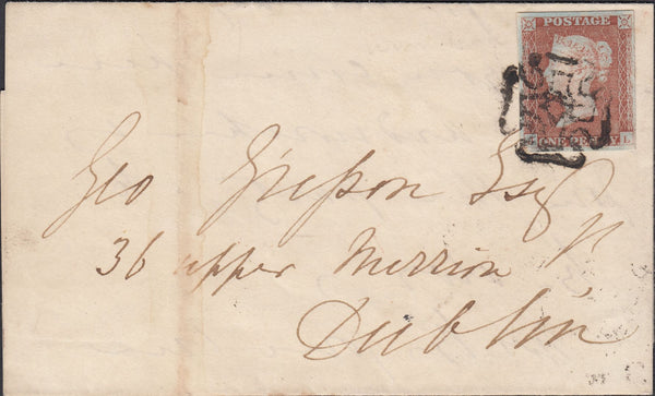 120089 PL.28 (SG8)(JL) ON COVER MOATE (WESTMEATH) TO DUBLIN.