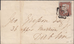 120089 PL.28 (SG8)(JL) ON COVER MOATE (WESTMEATH) TO DUBLIN.