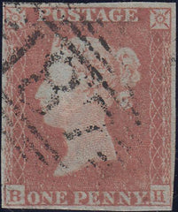 120617 PL.157 (SG8)(BH CONSTANT VARIETY 'VERTICAL LINE TO RIGHT OF H' SPEC B2l).