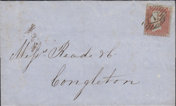 120735 PL.162 (SG17)(PC) ON COVER LONDON TO CONGLETON.