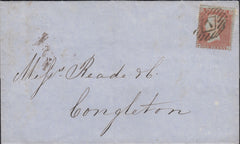 120735 PL.162 (SG17)(PC) ON COVER LONDON TO CONGLETON.