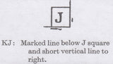 120758 PL.162 (SG8)(KJ CONSTANT VARIETY 'PUNCH HOLDER FLAW' (SPEC B2l).