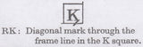 120759 PL.162 (SG8)(RK CONSTANT VARIETY 'MARK IN K SQUARE' (SPEC B2l).
