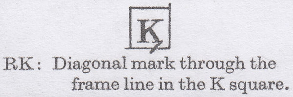 120759 PL.162 (SG8)(RK CONSTANT VARIETY 'MARK IN K SQUARE' (SPEC B2l).