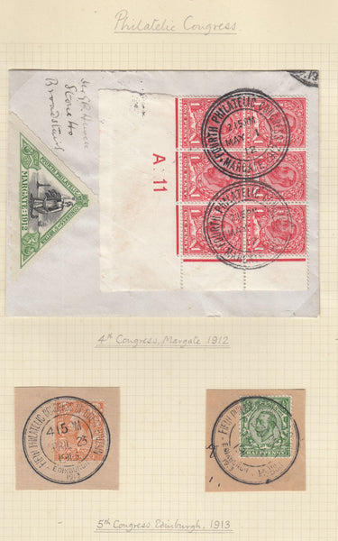 121032 FINE COLLECTION OF GB CANCELLATIONS, EXHIBITIONS, SHOWS, ETC.
