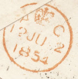 121471 PLYMOUTH SPOON (RA111) ON COVER TO LONDON/PL.175 (SG17)(LL).