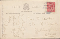 121566 1920 TODBER/DORSET RUBBER DATE STAMP TO GILLINGHAM.