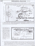 121637 1819 MAIL CHELMSFORD TO USA WITH 'SHIP' AND 'LANCASTER' HAND STAMPS.