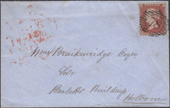 122200 PL.161 (SG8)(PE) ON COVER USED IN LONDON.