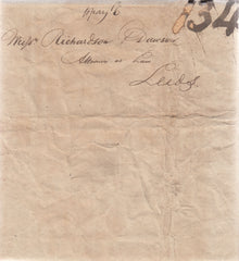 122705 CIRCA 1780 PARCEL TO LEEDS.