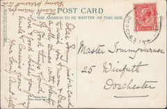 123012 1926 MAIL USED IN WINFRITH (DORCHESTER) WITH 'WINFRITH DORCHESTER' SKELETON DATE STAMP.