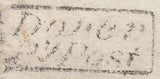 123038 1835 MAIL CHARLTON (DOVER) TO LONDON WITH 'DOVER PY POST' HAND STAMP (KT373).