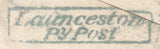 123131 1824 MAIL STOWFORD (CORNWALL) TO EXETER WITH 'LAUNCESTON PY POST' HAND STAMP (CO151).