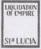 123257 1944 2½D GERMAN PROPAGANDA FORGERY/ST LUCIA.