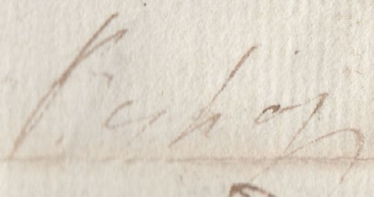 123387 1783 MAIL BLACKWALL TO PRIMROSE STREET LONDON WITH HERMITAGE DOCKWRA (L343) AND MANUSCRIPT 'BISHOP' RECEIVER'S SIGNATURE.
