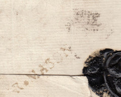 123390 1786 MAIL CORPUS CHRISTI COLLEGE OXFORD TO LONDON WITH 'R. MASON' RECEIVER'S HAND STAMP.