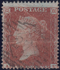 123495 1855 DIE 2 1D PL.15 L.C.16 (SG26)(AK)/MISSING IMPRIMATUR LETTERING.