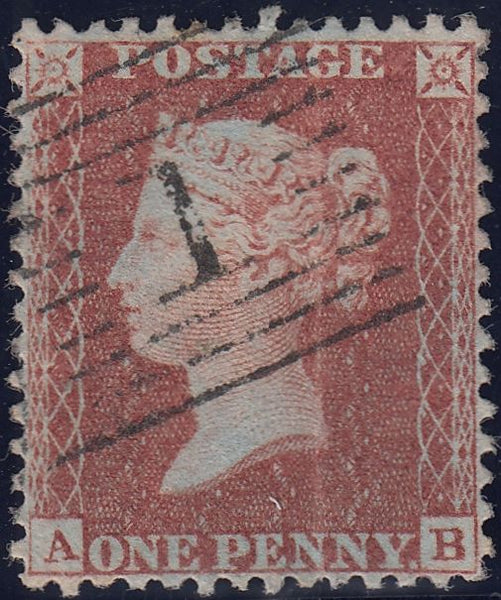 123504 1855 DIE 2 1D PL.18 L.C.14 (SPEC C6)(AB)/MISSING IMPRIMATUR LETTERING.
