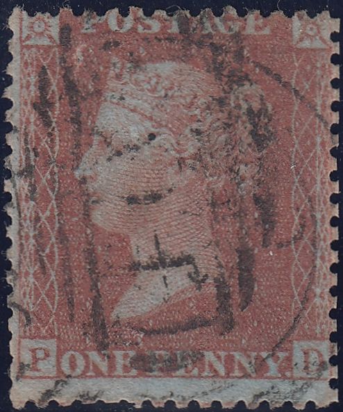 123544 1855 DIE 2 'C7 ABNORMAL' PL.24 (PD)(ALP III WMK SMALL CROWN).