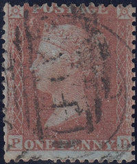 123544 1855 DIE 2 'C7 ABNORMAL' PL.24 (PD)(ALP III WMK SMALL CROWN).