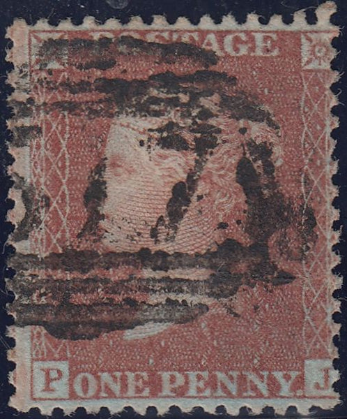 123554 1855 DIE 2 'C7 ABNORMAL' PL.24 (PJ)(ALP III WMK SMALL CROWN).