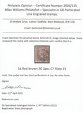 123561 1855 DIE 2 'C7 ABNORMAL' PL.23 (ED)(ALP III WMK SMALL CROWN).