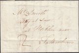 123590 1782 MAIL STAMFORD TO FALKINGHAM (LINCS) WITH 'STAMFORD' HAND STAMP (LI987).