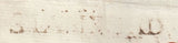 123591 1783 MAIL STAMFORD TO LINCOLN WITH 'STAMFORD' HAND STAMP (LI987).