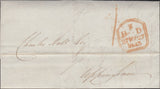 123742 1843 MAIL TO UPPINGHAM WITH 'UPPINGHAM' DATE STAMP (RU37).