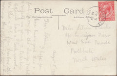 123783 1925 MAIL KETTON (RUTLAND) TO WALES WITH 'KETTON/STAMFORD' DATE STAMP.