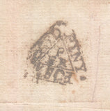 124038 1751 ST PAUL'S OFFICE DOCKWRA HAND STAMP TYPE 3 (L347).