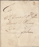 124043 1701 TEMPLE OFFICE DOCKWRA HAND STAMP TYPE 2 (L356a).