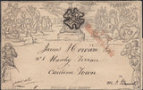 124146 1840 1D MULREADY 'A. CUDDY' MULTIPLE ADVERT (SPEC MA5d).
