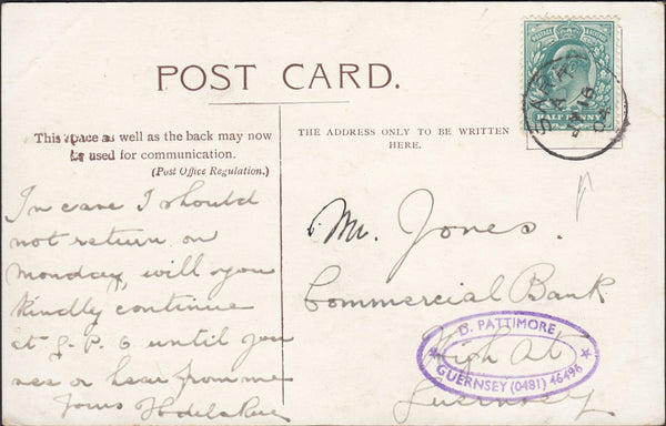 124356 COLLECTION OF CANCELLATIONS AND USAGES FROM THE ISLE OF SARK (CHANNEL ISLANDS).