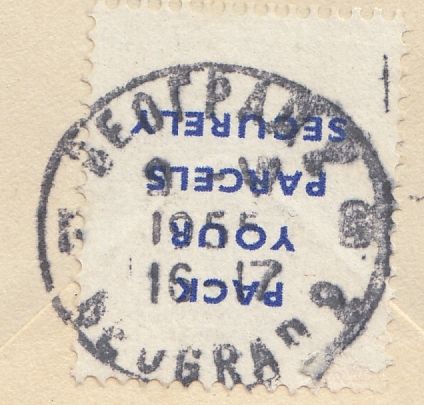 124424 1955 UNDERPAID MAIL KINGSTON ON THAMES (SURREY) TO BELGRADE (YUGOSLAVIA) WITH YUGOSLAVIAN POSTAGE DUES.